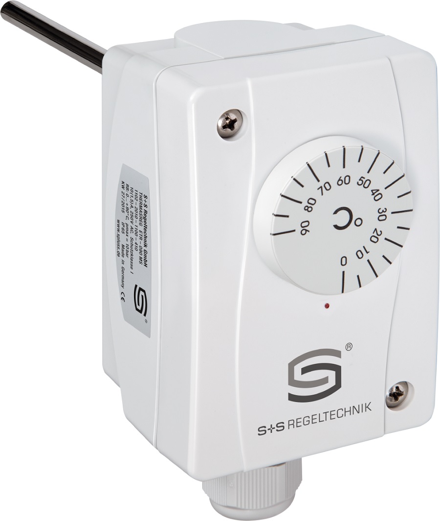 S+S THERMasreg ETR-1 / ETR-060 / ETR-090 / ETR-0120 / ETR-50140 kanavatermostaatti