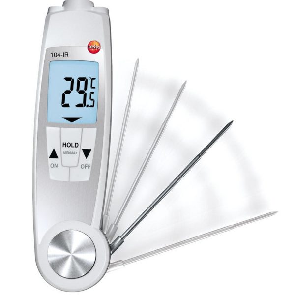 Testo 104-IR elintarvikelämpömittari